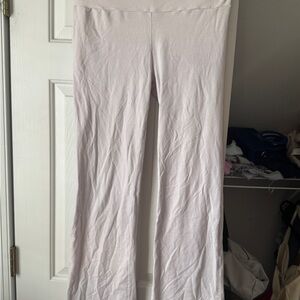 SKIMS Light Cream Flare Pants